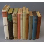 Sassoon, Siegfried - 9 Works, all 1st editions: Memoirs of an Infantry Officer, London 1930;