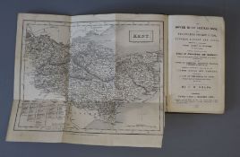 Brady, John Henry - The Dover Road Sketch Book, 12mo, embossed cloth, with folding map and 8 road