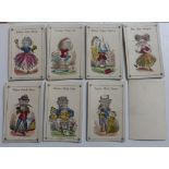 A Card Game of HEADS OF HOUSES. Unknown maker. Hand coloured cards. 39 cards - 5 missing. Should