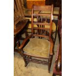 A rocking chair