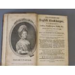 Raffald, Elizabeth - The Experienced English Housekeeper, 8th edition, 8vo, calf, with portrait