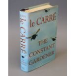 Le Carre, John - The Constant Gardener, 1st edition, with authors, signed card pasted to title page,