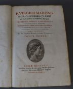 Vergilius Maro, Publius - Opera. "Bucolica, Georgica et Aenis", 3 vols, folio, contemporary