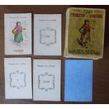 THE STREETS OF LONDON card game by John Jaques, 1879. Hand coloured cards depicting the Cries of