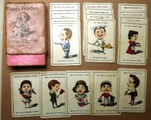 A Card Game of HAPPY FAMILIES by Spears Games c1900. 40 cards. Complete. With box and Rules.