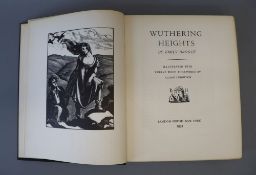 Bronte, Emily - Wuthering Heights, illustrated by Clare Leighton, qto, cloth, New York 1931