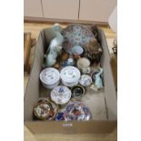 A collection of assorted Chinese and Japanese ceramics etc.