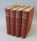 Taunton, Thomas Henry - Portraits of Celebrated Racehorses of the Past and Present, 4 vols, qto,