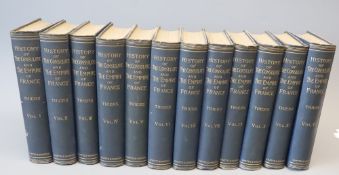 Thiers, Louis Adolphe - History of the Consulate and the Empire of France under Napoleon, 12 vols,