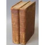 Ireland, John - Hogarth Illustrated, vols 1 and 2 only, of 3, 8vo, calf, with 91 plates including