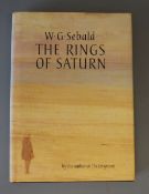 Sebald, Winifred Georg - Rings of Saturn, 1st English edition, in unclipped dj, Harvill Press,