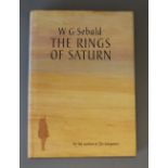 Sebald, Winifred Georg - Rings of Saturn, 1st English edition, in unclipped dj, Harvill Press,