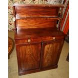 A Regency mahogany chiffonier, 91cm