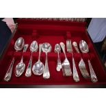 A modern matched service of 'Carrington Shield' pattern silver cutlery, Carrington & Co, London,