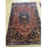 A Hamadan rug, 190 x 120cm