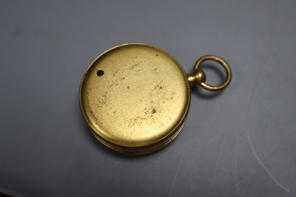 A Negretti & Zambra pocket barometer - Image 3 of 3