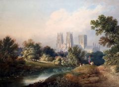 Henry Gastineau (1791-1876)watercolourYork Minster15.75 x 21.5in.CONDITION: Good clean condition