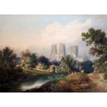 Henry Gastineau (1791-1876)watercolourYork Minster15.75 x 21.5in.CONDITION: Good clean condition