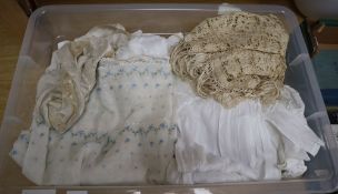 A collection of ladies and young girls clothing, etc.