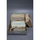 A collection of Edwardian postcards views of Brighton and Hove