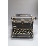 A Continental Qwerty typewriter