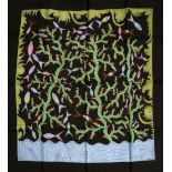 § Scottie Wilson (1888-1972)Ascher limited edition silk square'Sea Life' ['Underwater Garden -