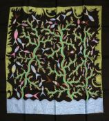 § Scottie Wilson (1888-1972)Ascher limited edition silk square'Sea Life' ['Underwater Garden -