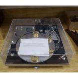 A David Gammon for Transcriptors Ltd, a Transcriptor Hydraulic Reference Turntable, design 1964,