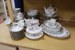 A Noritake 'Asian Dream' pattern tea and dinner service