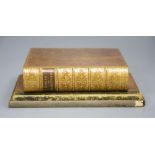 A leather bound Works of Shakespeare and two books on The Earl of Nithsdale's