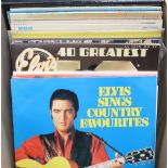 Nineteen assorted albums - mainly Elvis PresleyCONDITION: Elvis Sings Country FavouritesHistory of