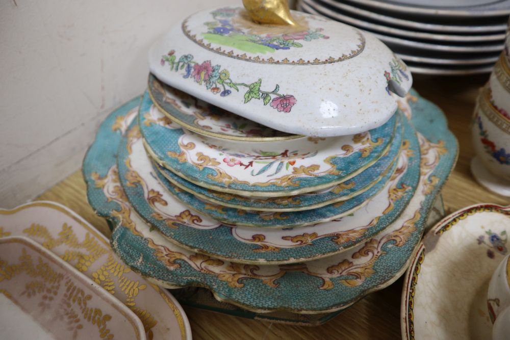 A quantity of Victorian teaware etc. - Image 3 of 8