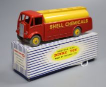 A Dinky Toys A.E.C. Tanker, with Shell Chemicals Limited decal, model 991, boxed