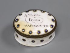 An early 19th century South Staffordshire enamel box