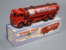 A Dinky Toys Foden 14 Ton Tanker "Mobilegas", model 941, boxed