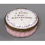 An early 19th century South Staffordshire enamel box