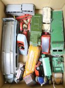 Fourteen Dinky toys and three others