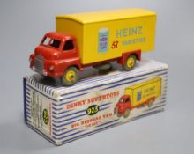 A Dinky Supertoys Big Bedford Heinz delivery van, model 923, boxed