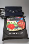 A Louis Feraud handbag, Karen Millen handbag and Desigual handbagCONDITION: Near - excellent