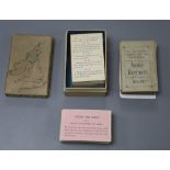An 1830s Card Game THE HISTORY OF ENGLAND with 41 historical questions and answers. 9 Question cards