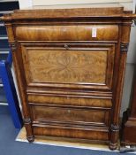 A French Empire secretaire abbatant, width 112cm, depth 63cm, height 152cm