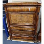 A French Empire secretaire abbatant, width 112cm, depth 63cm, height 152cm