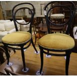 A pair of Thonet standard chairs