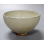 A Chinese monochrome bowl, diameter 12cmCONDITION: Structurally good; interior with some crazing.