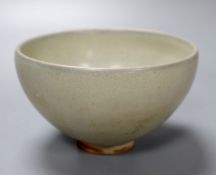 A Chinese monochrome bowl, diameter 12cmCONDITION: Structurally good; interior with some crazing.