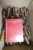 Thirty four assorted soldering irons, all various ages and sizes, together with the Buck & Hickman