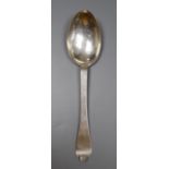 Channel Isles- An 18th century Guernsey silver dog-nose spoon, maker's mark only for Henry