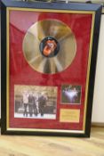 The Rolling Stones, 'A Bigger Bang', signed gold disc and CD