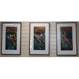 Eastham, lithograph, 'Sea of Sentinels III', and two prints, 'Sea of Sentinels I' and Sea of