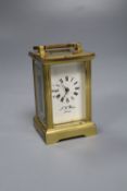 A J.W. Benson miniature carriage clock